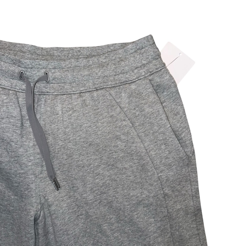 Scuba Mid-Rise Wide-Leg Pant (Heather Core Medium Grey) - Picture 3 of 14
